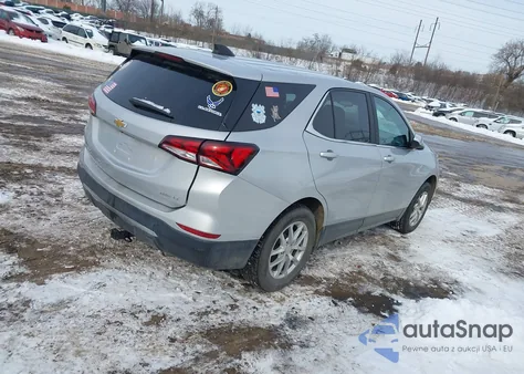 2022 Chevrolet Equinox Awd Lt из США, поврежденный, VIN 3GNAXUEV1NL193093